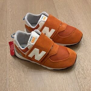 New Balance Kids' 574 New B - Orange Sneakers